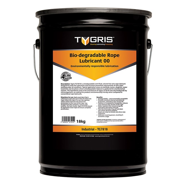 TYGRIS BE-100 Rope Lubricant 00 18kg - TG7818